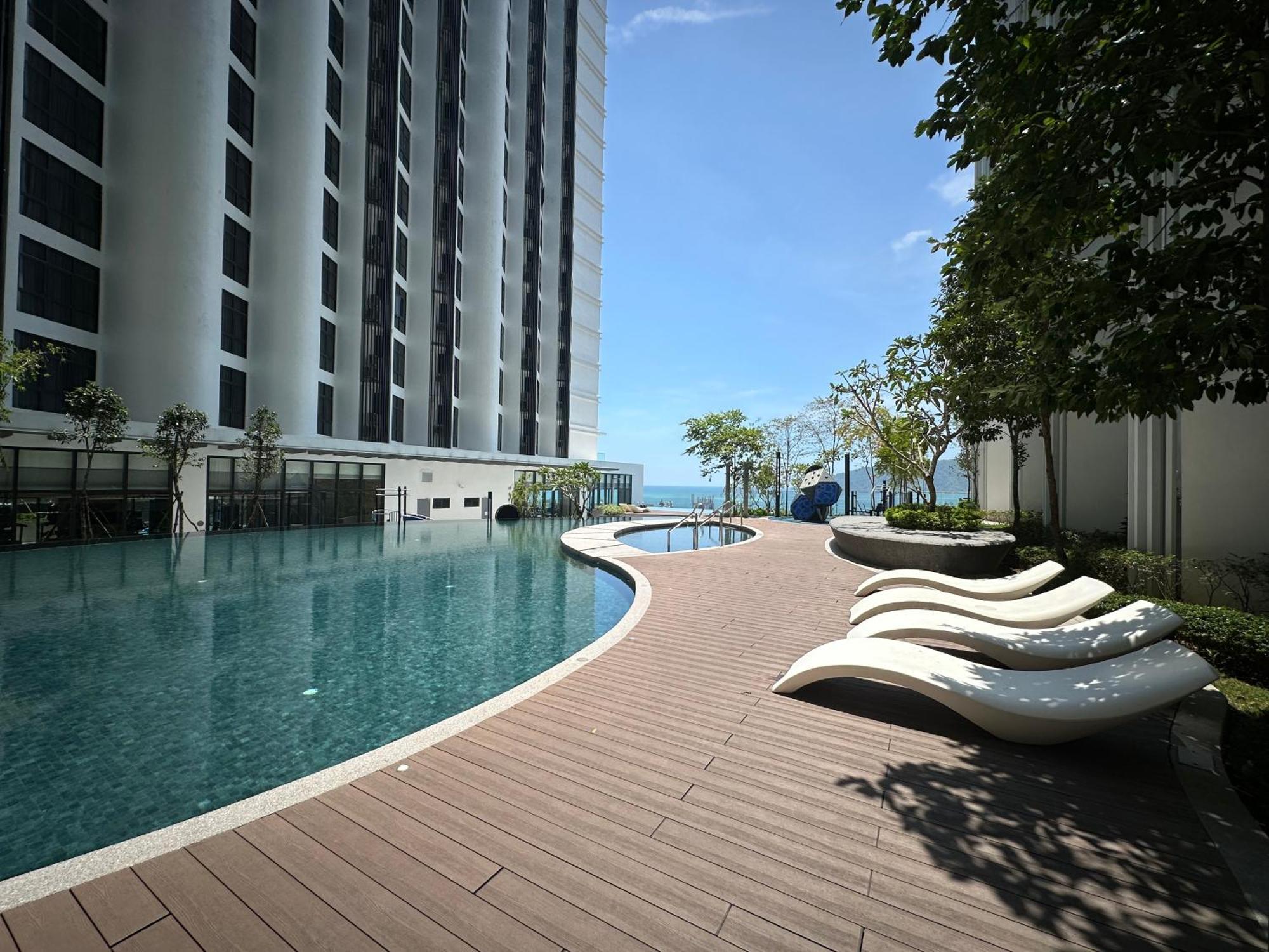 Summer Studio Apartment At Kota Kinabalu City Centre Ngoại thất bức ảnh